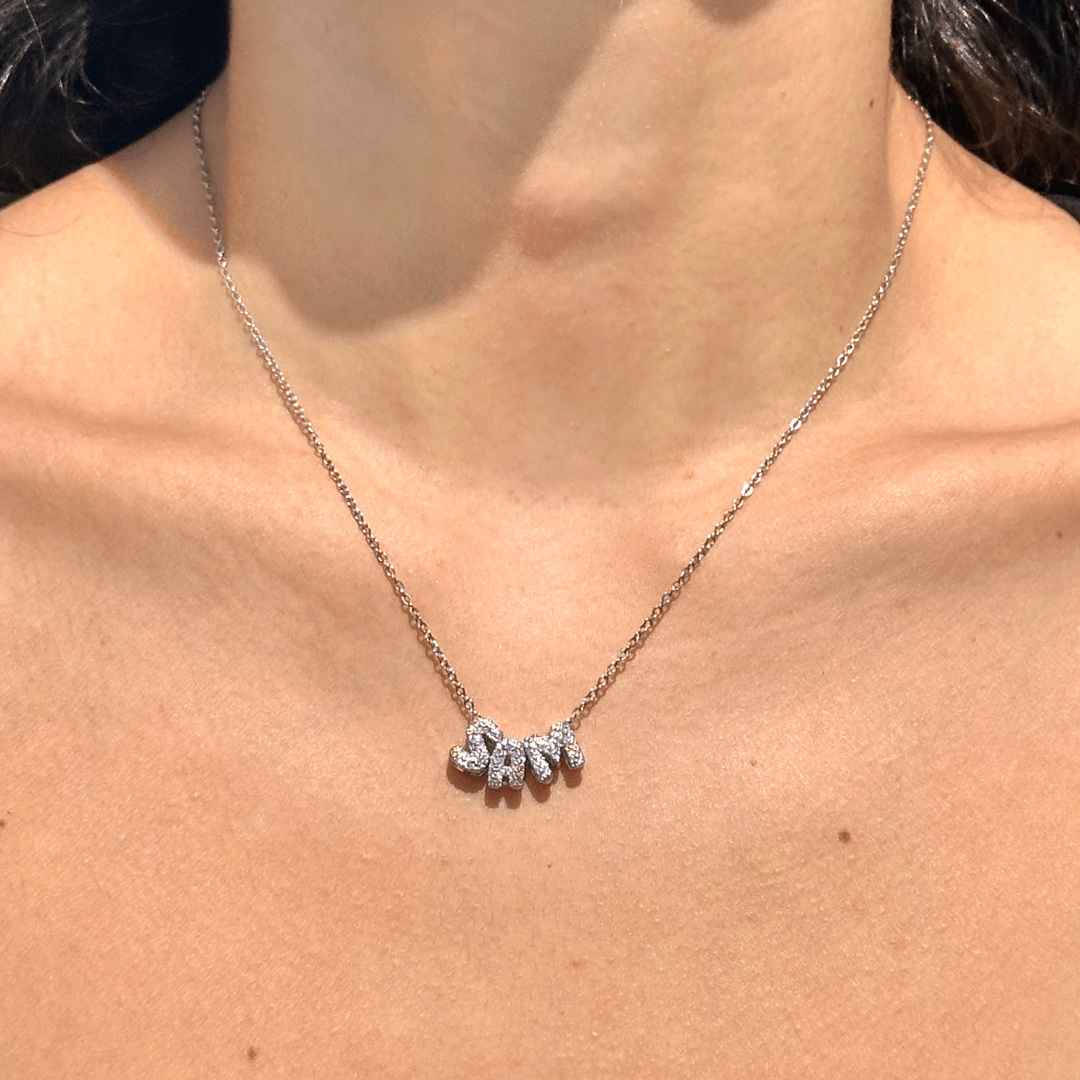 CUSTOM SILVER LUXE NECKLACE - COLLARES - Malandra Jewelry - AC1522.P - F00217