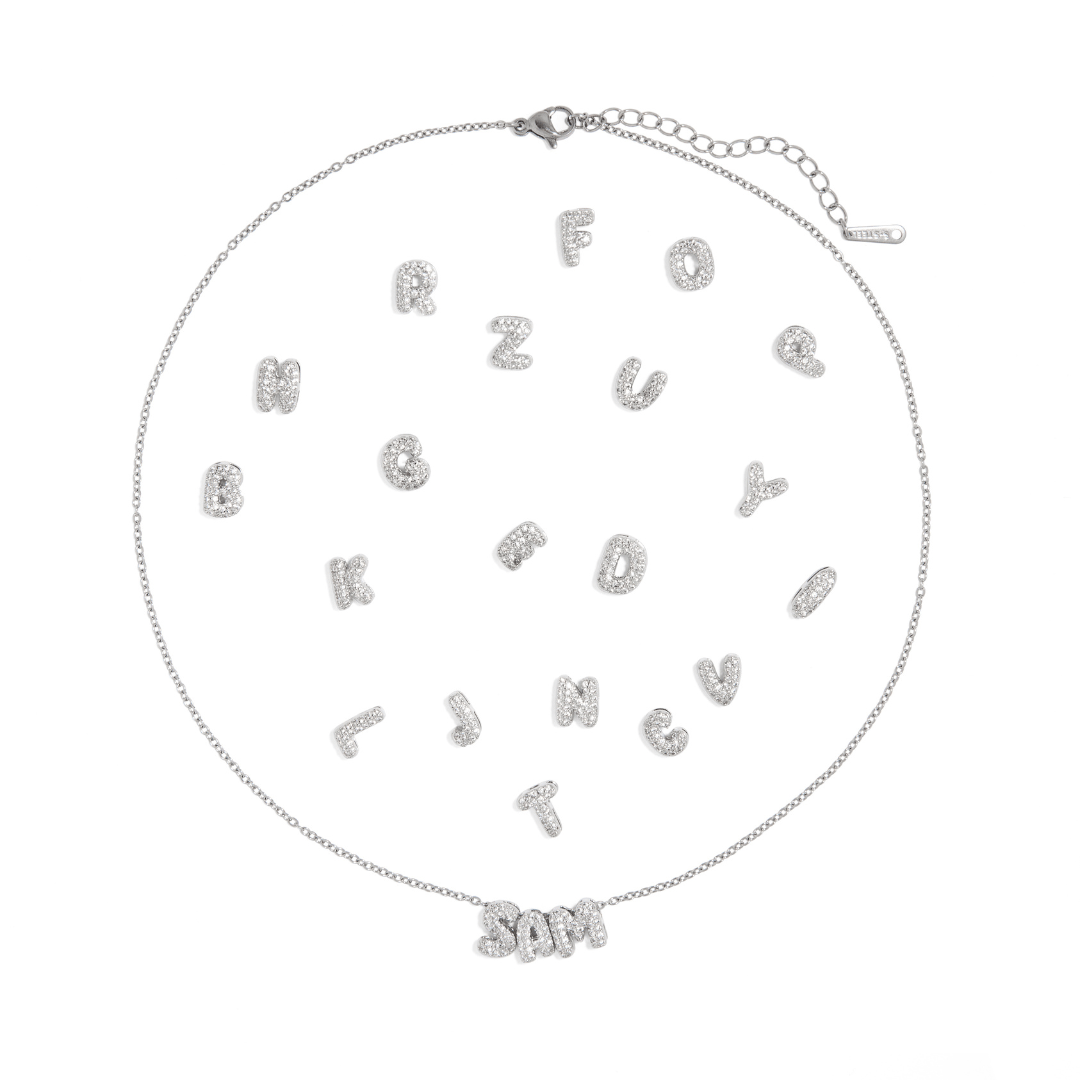 CUSTOM SILVER LUXE NECKLACE - COLLARES - Malandra Jewelry - AC1522.P - F00217