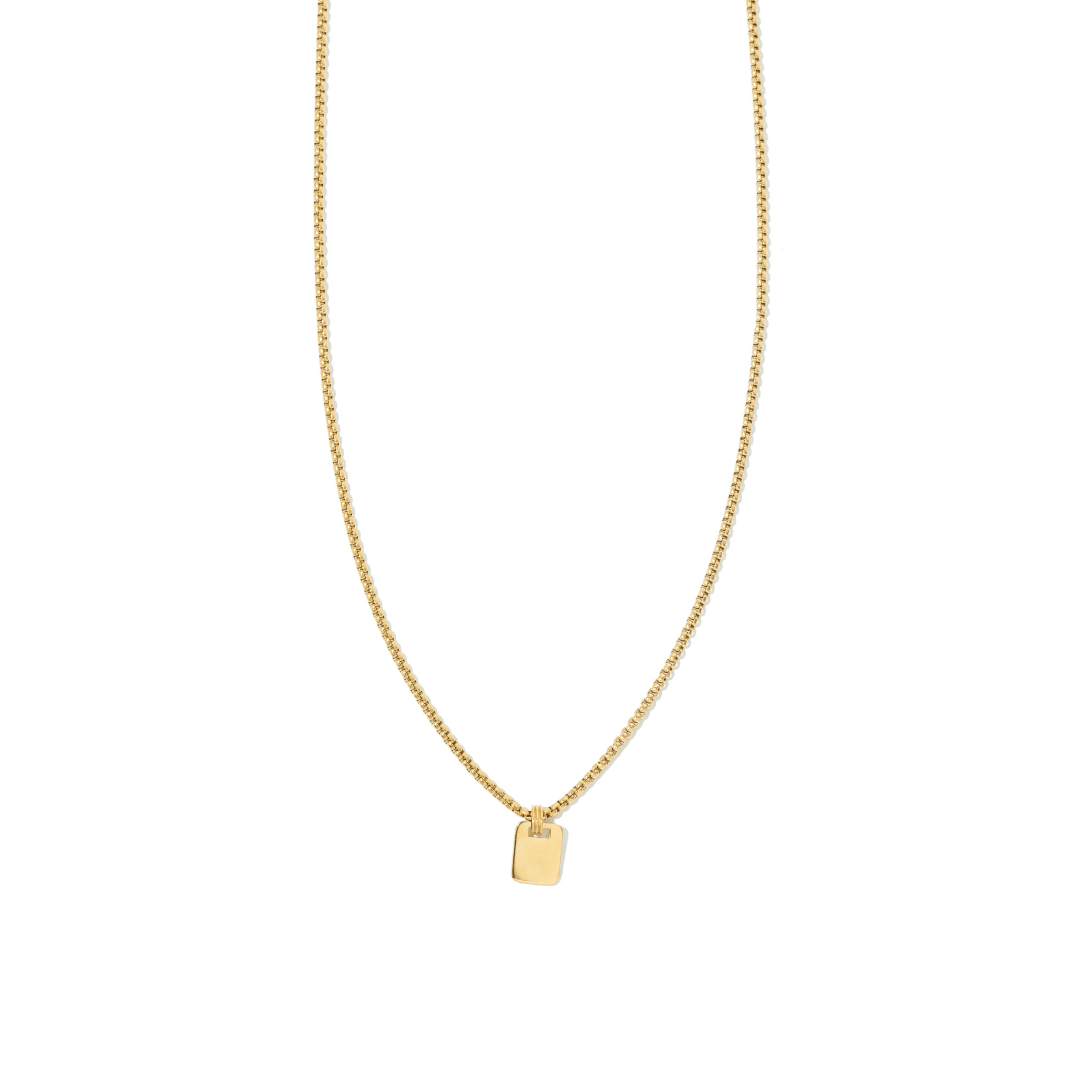 CUSTOM TAG ICON NECKLACE - COLLARES - Malandra Jewelry - EUWC241-DZJDN202506236NINA