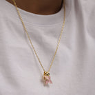 CUTIE PINK HEART CHARM - DIJES - Malandra Jewelry - ICD501