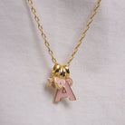 CUTIE PINK SMILEY CHARM - DIJES - Malandra Jewelry - ICD503