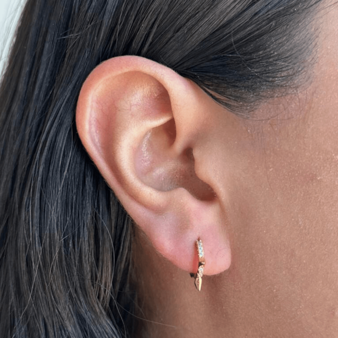 DAILY STACK EARRINGS SET - ARETES - Malandra Jewelry - AA1562 - P28123
