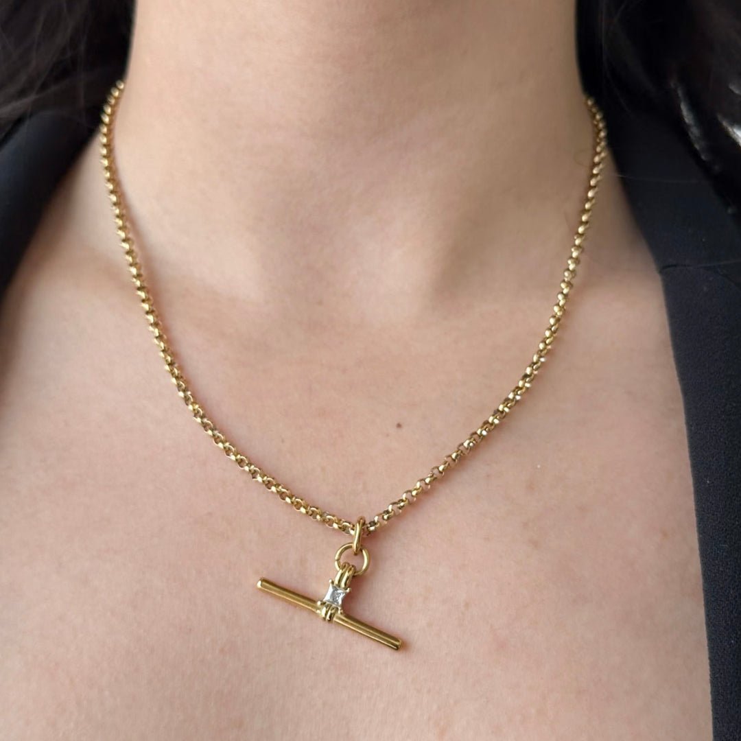 DAINTY BAR GLOW NECKLACE - COLLARES - Malandra Jewelry - EUWC459-JDN0312269