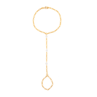 DAINTY CHAIN BRACELET RING - PULSERAS - Malandra Jewelry - TP2022