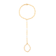 DAINTY CHAIN BRACELET RING - PULSERAS - Malandra Jewelry - TP2022