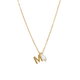 DAINTY PEARL INITIAL NECKLACE - COLLARES - Malandra Jewelry - TC2078.B