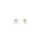 DAISY PEARL EARRINGS - ARETES - Malandra Jewelry - ZWA133-QX04663CY