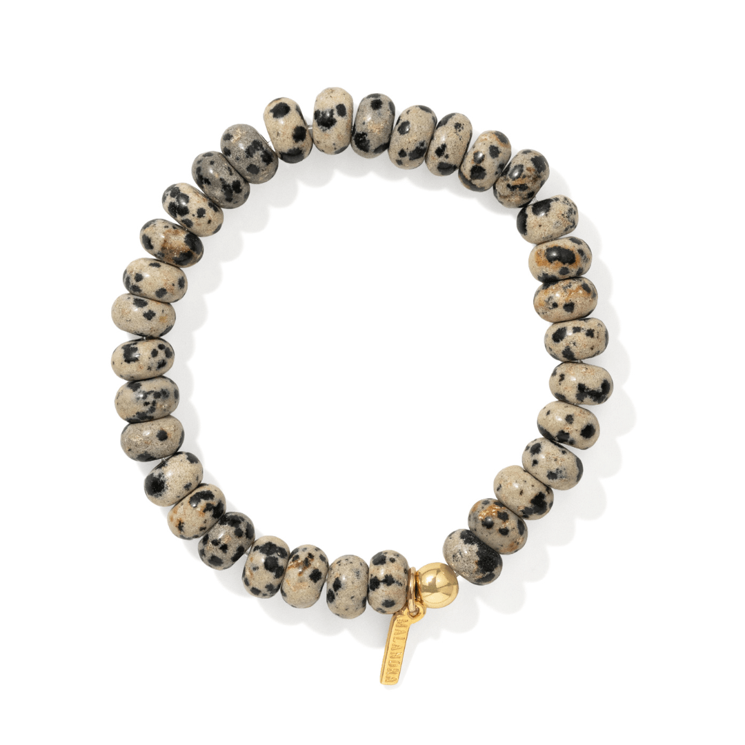 Dalmatian Jasper Terra Bracelet - PULSERAS - Malandra Jewelry - TP2764