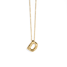 DAZZLE INITIAL NECKLACE - COLLARES - Malandra Jewelry - AC1556.A - N66077