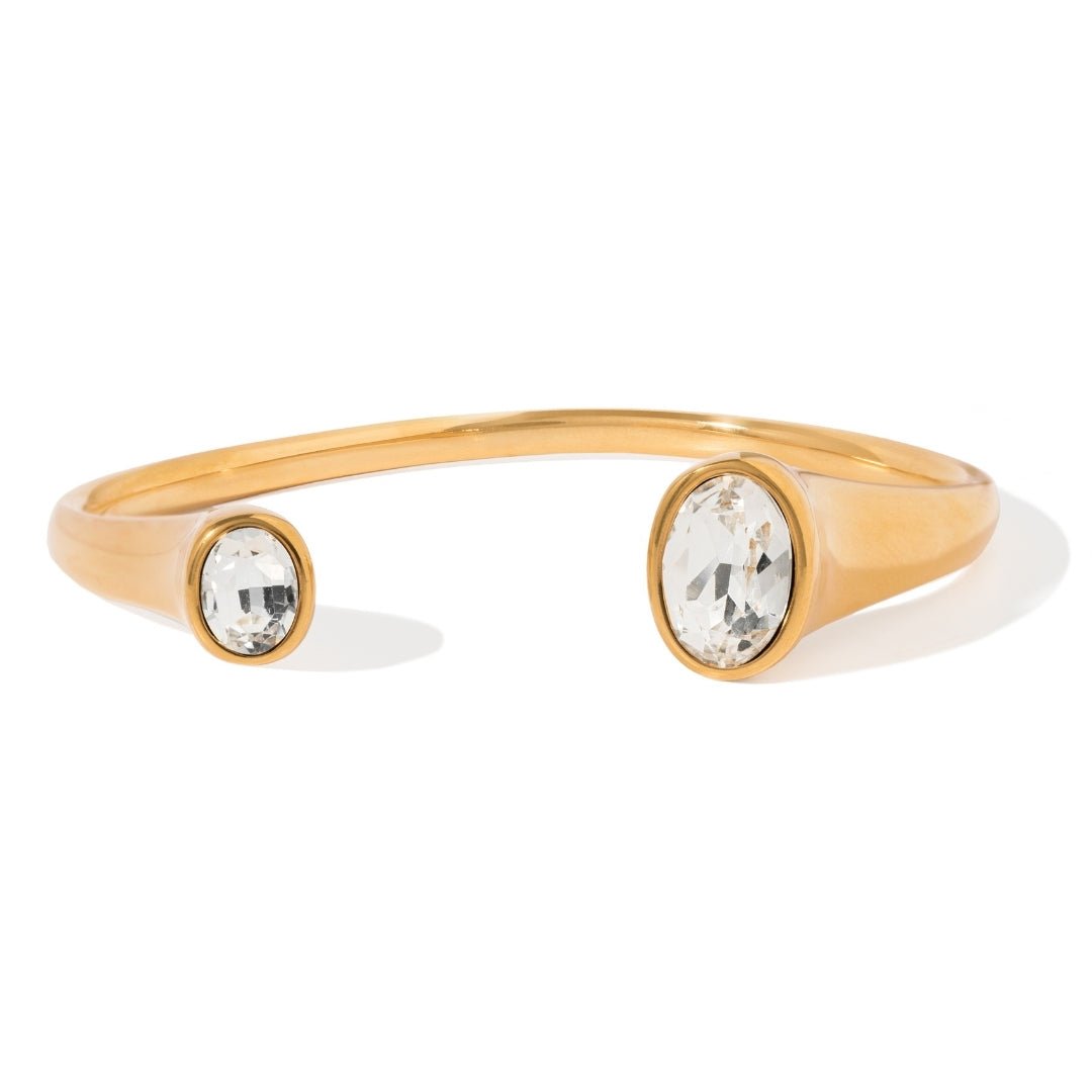 DAZZLE OVAL BRACELET - PULSERAS - Malandra Jewelry - EUWP532-JDB0101331