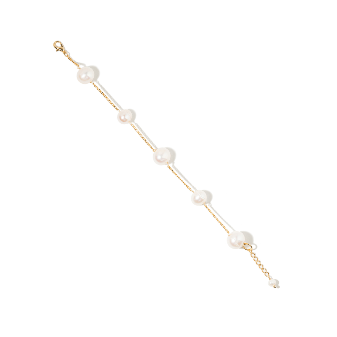 DAZZLE PEARL DOTS BRACELET - PULSERAS - Malandra Jewelry - TP2086