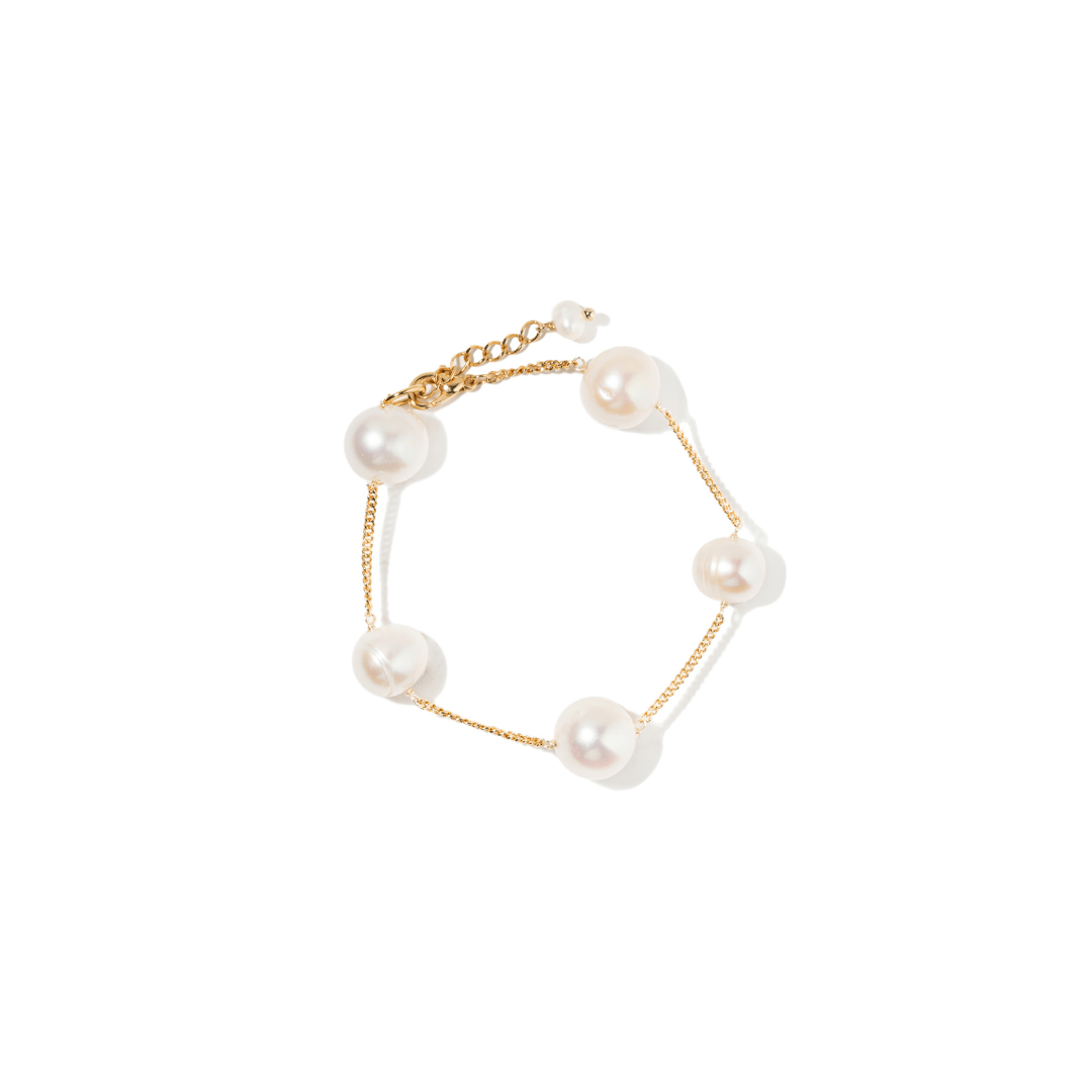 DAZZLE PEARL DOTS BRACELET - PULSERAS - Malandra Jewelry - TP2086
