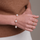 DAZZLE PEARL DOTS BRACELET - PULSERAS - Malandra Jewelry - TP2086