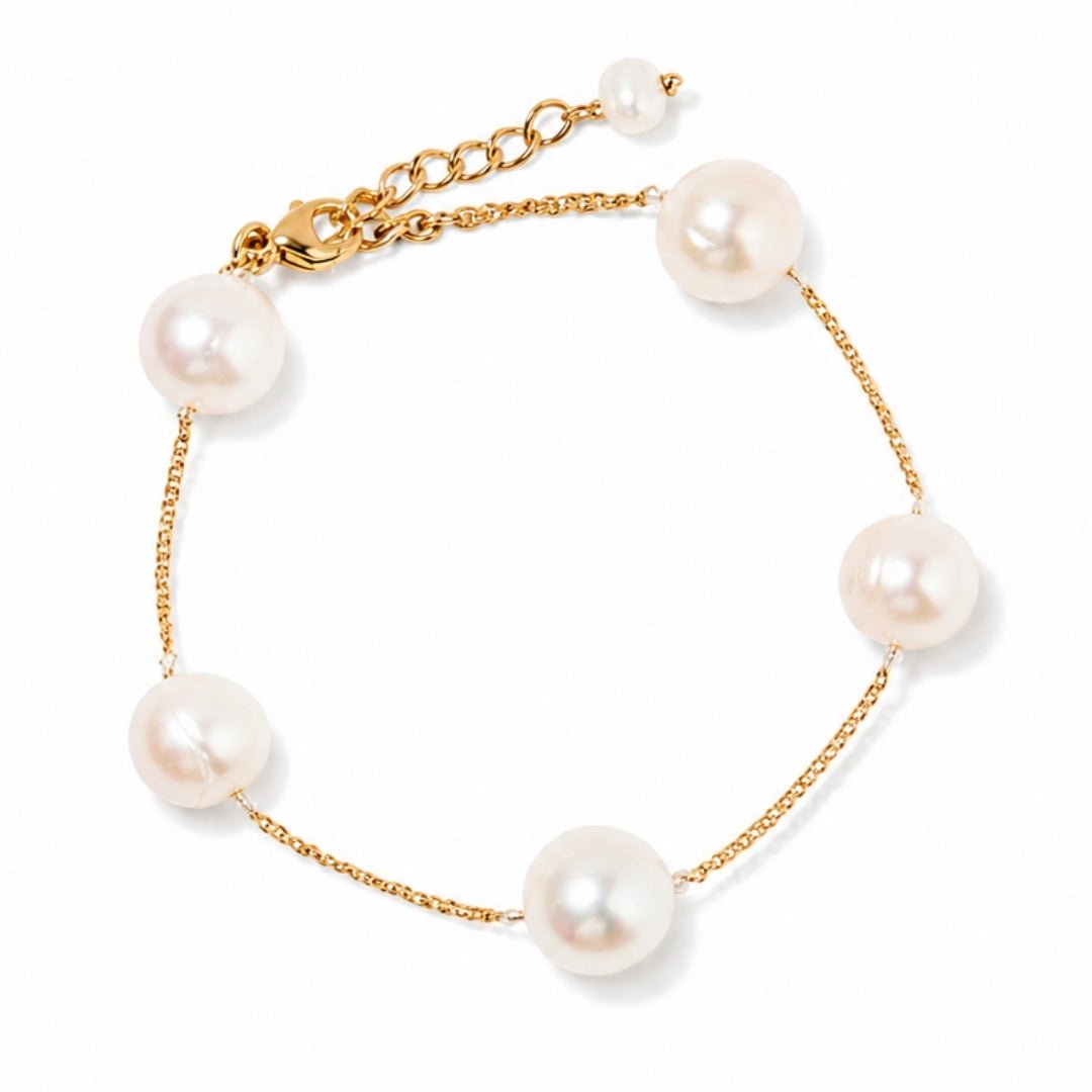 DAZZLE PEARL DOTS BRACELET - PULSERAS - Malandra Jewelry - TP2086