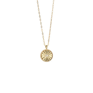 DAZZLING CIRCLE ESSENTIAL NECKLACE - COLLARES - Malandra Jewelry - ICC512