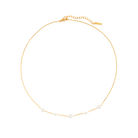 DELICATE PEARL CHAIN NECKLACE - COLLARES - Malandra Jewelry - TC1928