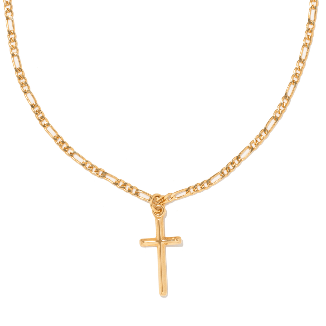 DIVINE CROSS NECKLACE - COLLARES - Malandra Jewelry - TC2478