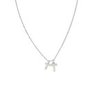 DOUBLE CROSS SPARK NECKLACE - COLLARES - Malandra Jewelry - FBC473-1ECL0003-RP