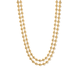 DOUBLE GOLD BEADS NECKLACE - COLLARES - Malandra Jewelry - EYHC137
