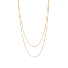 DOUBLE LINK GLOW NECKLACE - COLLARES - Malandra Jewelry - TC2049