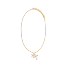 DUAL CROSS GOLD NECKLACE - COLLARES - Malandra Jewelry - EUWC322-JDN0209029