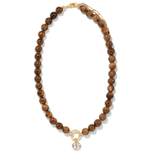 DUNE JADE GAIA NECKLACE - COLLARES - Malandra Jewelry - TC2439