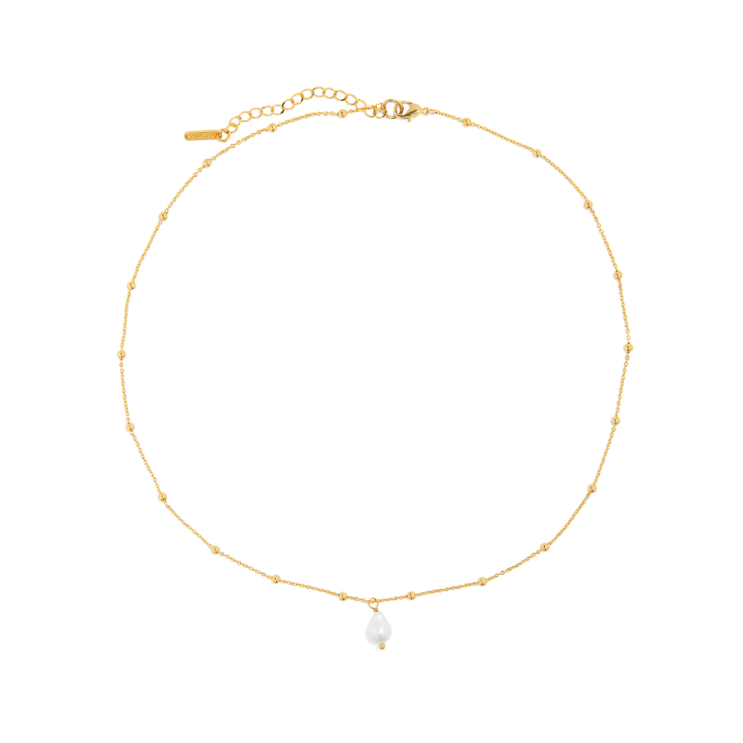 ELEGANCE MINI BAROQUE NECKLACE - COLLARES - Malandra Jewelry - TC2012