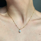 ELEGANCE MINI BAROQUE NECKLACE - COLLARES - Malandra Jewelry - TC2012