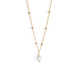 ELEGANCE PEARL NECKLACE - COLLARES - Malandra Jewelry - TC2012