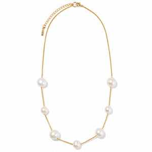ELEGANT PEARL DOTS NECKLACE - COLLARES - Malandra Jewelry - TC2082