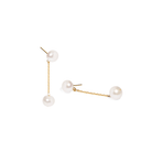 ELEGANT PEARL DROP EARRINGS - ARETES - Malandra Jewelry - TA1936