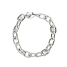 ELEGANT SILVER LINK BRACELET - PULSERAS - Malandra Jewelry - ICP440.P
