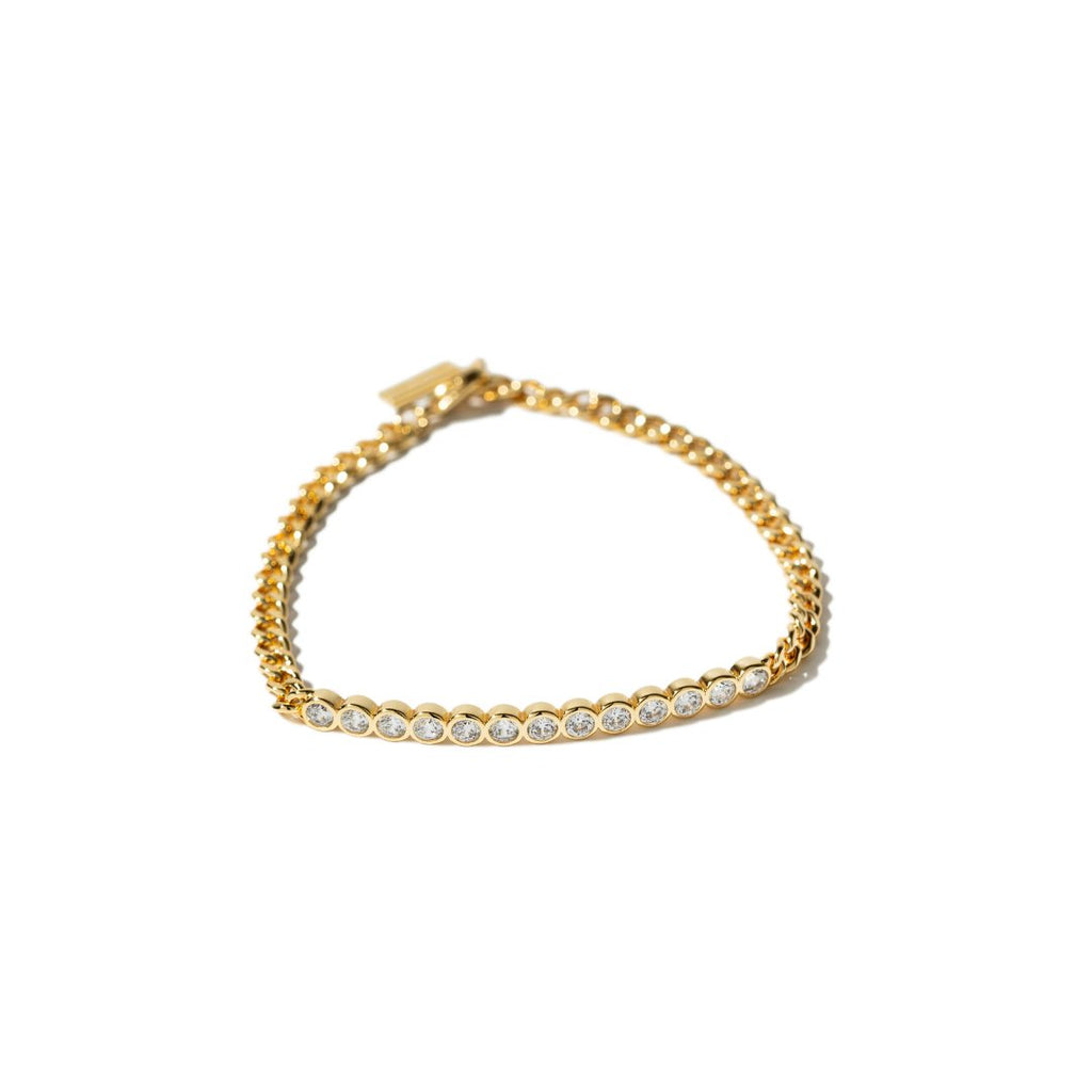 ELEGANT WOVEN GOLD ESSENTIAL BRACELET - PULSERAS - Malandra Jewelry - ICP515