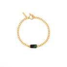 EMERALD AURA BRACELET - PULSERAS - Malandra Jewelry - TP1617
