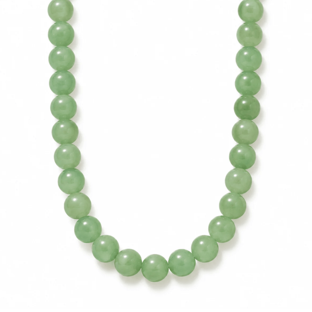 EMERALD AVENTURINE TERRA NECKLACE - COLLARES - Malandra Jewelry - TC2507