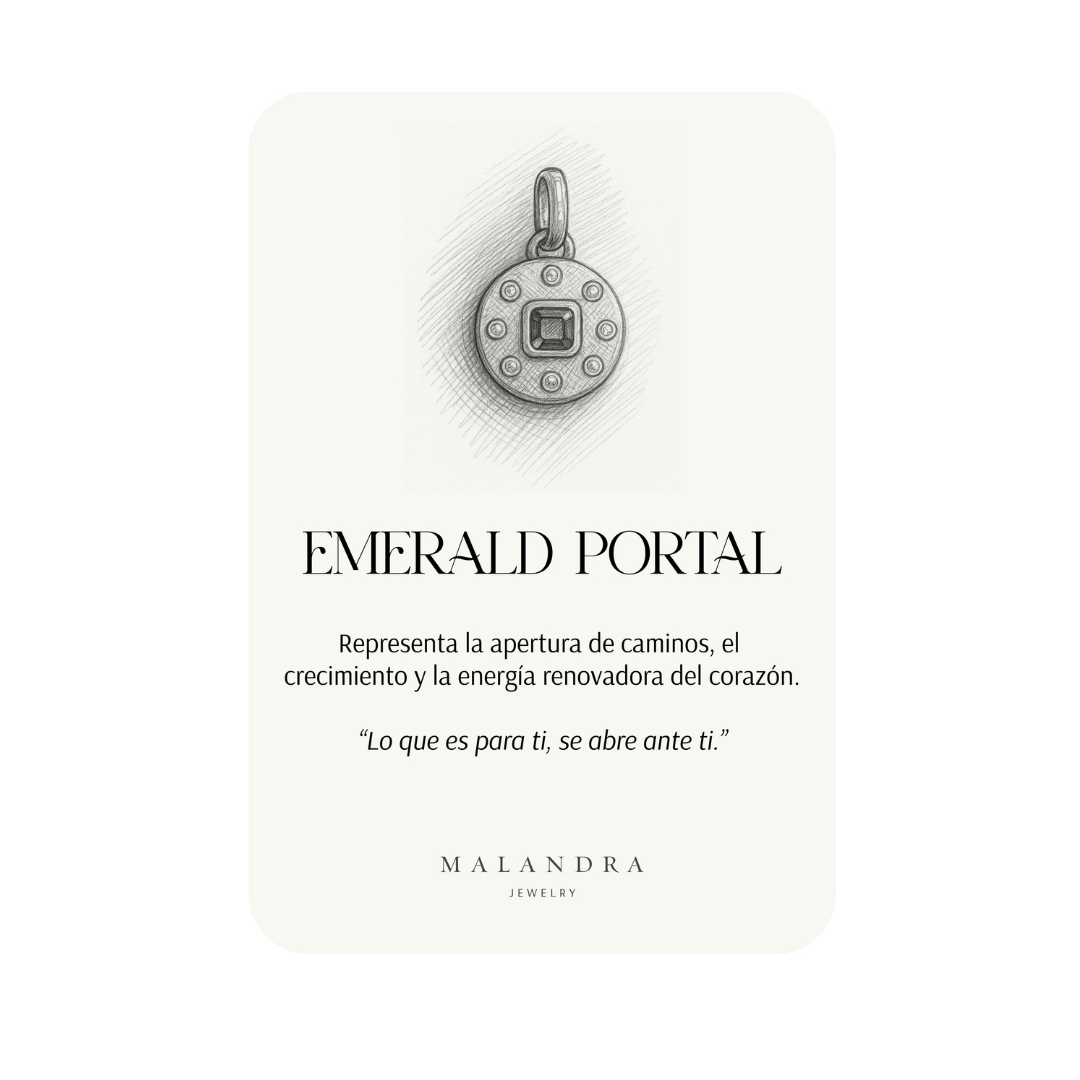 EMERALD PORTAL - DIJES - Malandra Jewelry - EYHD68-MODEL  11 BIG CHARM