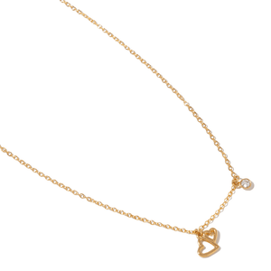 ENDLESS SHINE HEART NECKLACE - COLLARES - Malandra Jewelry - VCC300-9072