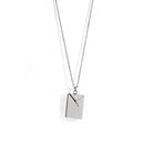 ENVELOPE SECRET MESSAGE SILVER NECKLACE - COLLARES - Malandra Jewelry - ESYC20.P