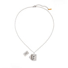 ENVELOPE SECRET MESSAGE SILVER NECKLACE - COLLARES - Malandra Jewelry - ESYC20.P