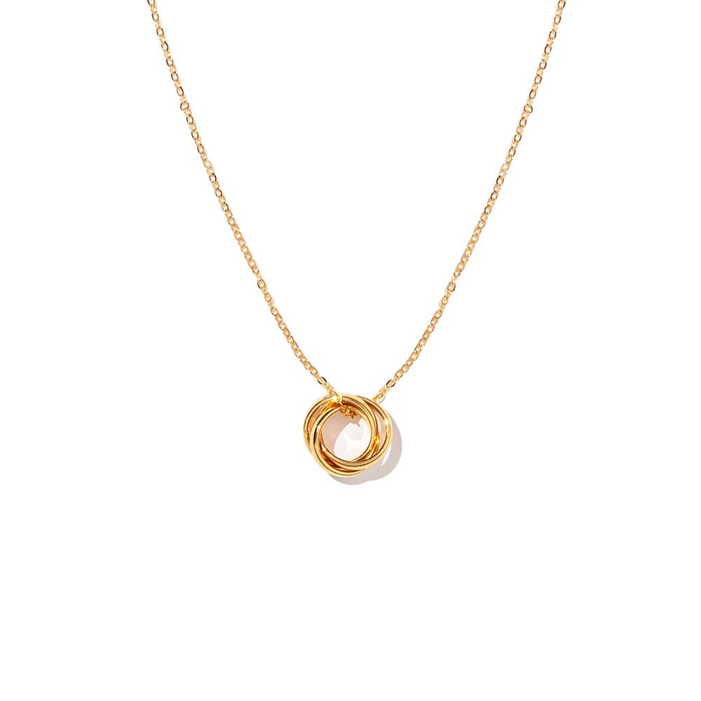 ETERNAL LOOP NECKLACE - COLLARES - Malandra Jewelry - VCC234 - 5550