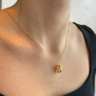 ETERNAL LOOP NECKLACE - COLLARES - Malandra Jewelry - VCC234 - 5550