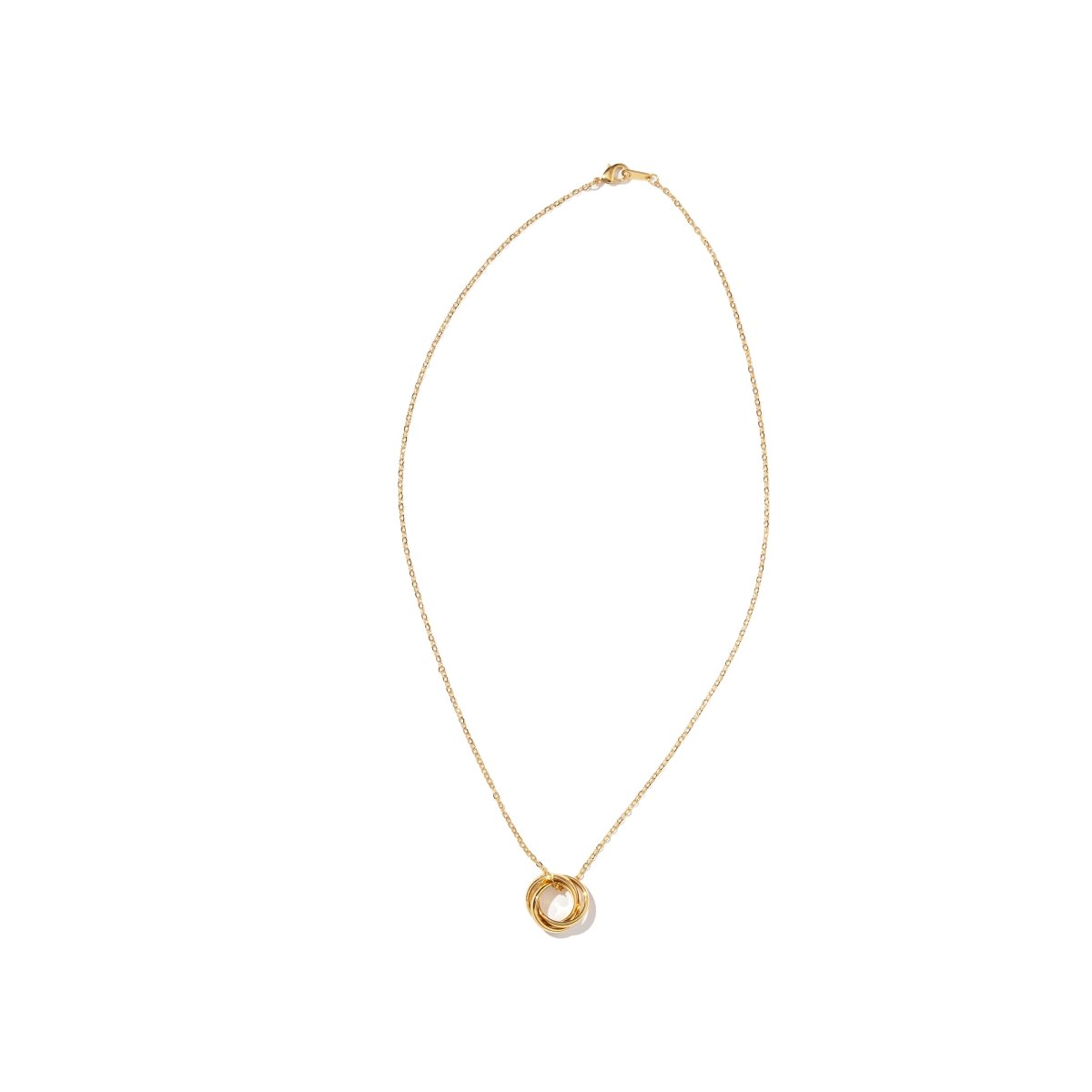 ETERNAL LOOP NECKLACE - COLLARES - Malandra Jewelry - VCC234 - 5550