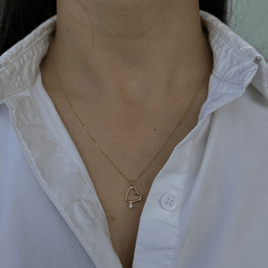 ETERNAL LOVE GOLD NECKLACE - COLLARES - Malandra Jewelry - VCC268-VCCS