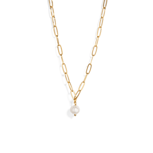 ETHEREAL GOLD PEARL NECKLACE - COLLARES - Malandra Jewelry - TC1838