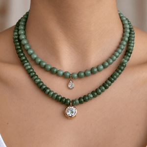 Everglade Jasper Gaia Necklace - COLLARES - Malandra Jewelry - TC2694