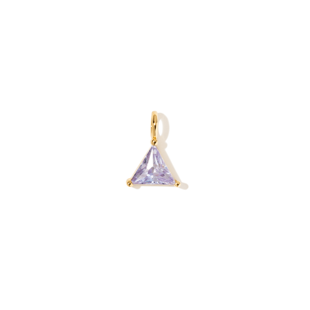 FEBRUARY BOLD CHARM - DIJES - Malandra Jewelry - ICD534