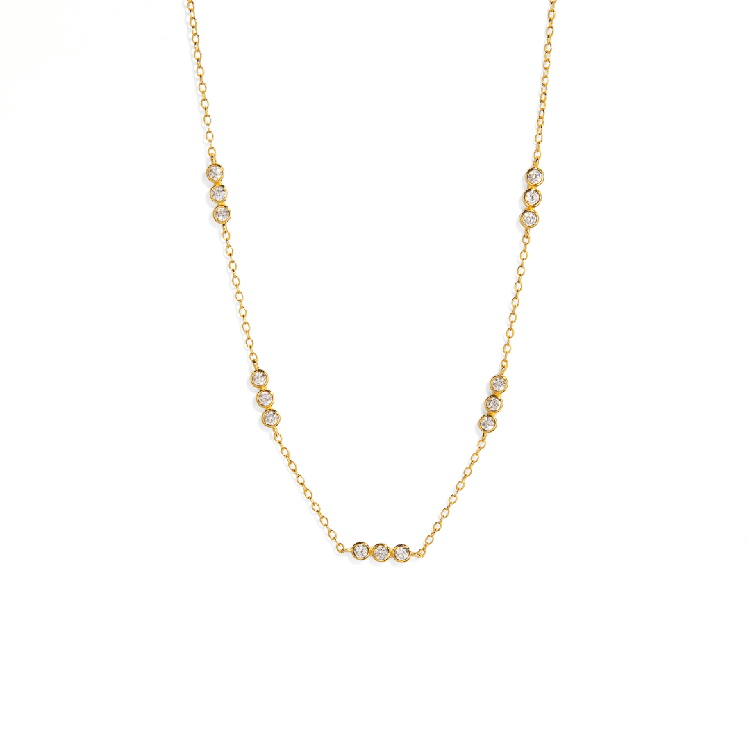 FIFTH RADIANCE NECKLACE - COLLARES - Malandra Jewelry - ERC104 - 60306722203C