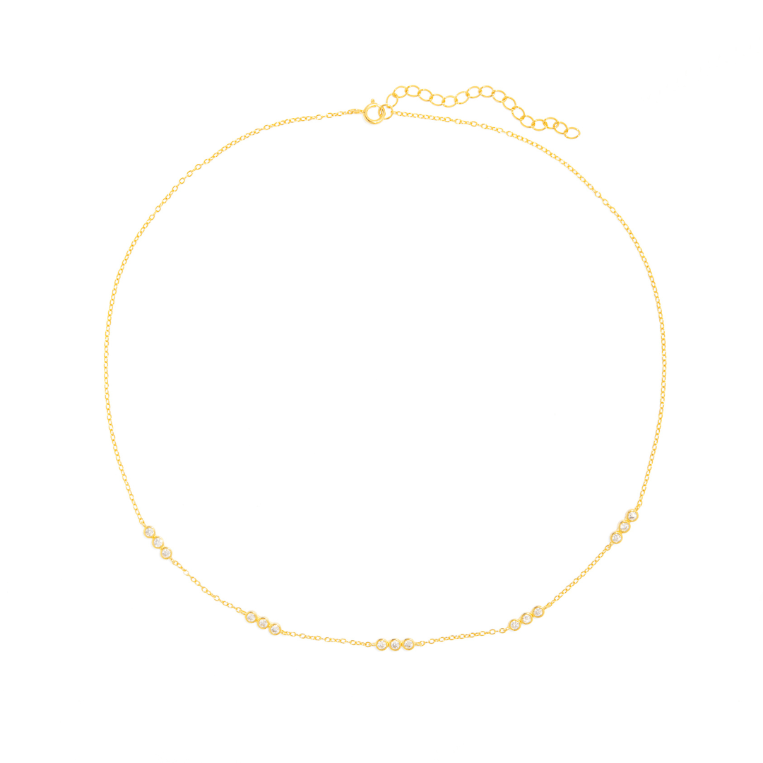 FIFTH RADIANCE NECKLACE - COLLARES - Malandra Jewelry - ERC104 - 60306722203C