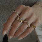 FLAT EDGE RING - ANILLOS - Malandra Jewelry - VCR257.5-2004