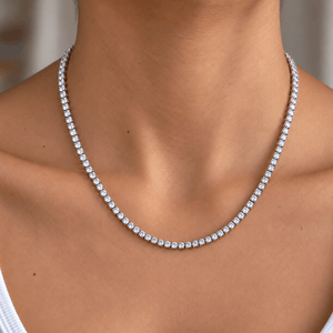 Frost Moissanite Tennis Necklace - COLLARES - Malandra Jewelry - LSC30.P-HKG0010